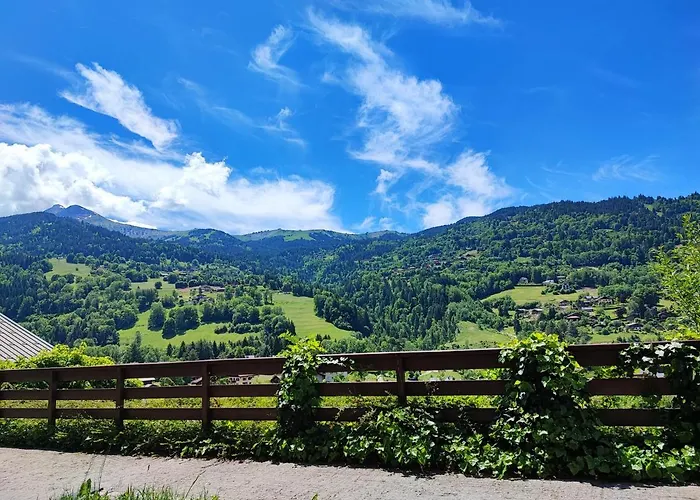 Studio&piscine intérieure, vue Mont D\'Arbois